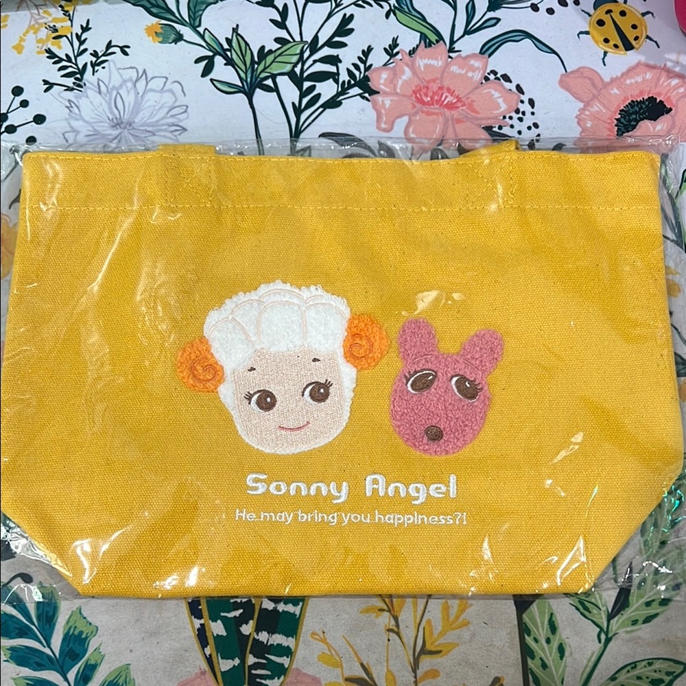 Yellow Sonny Angel Tote Bag